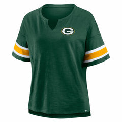 Green Bay Packers Women's Redzone Curl Route T-Shirt - Green T-shirts