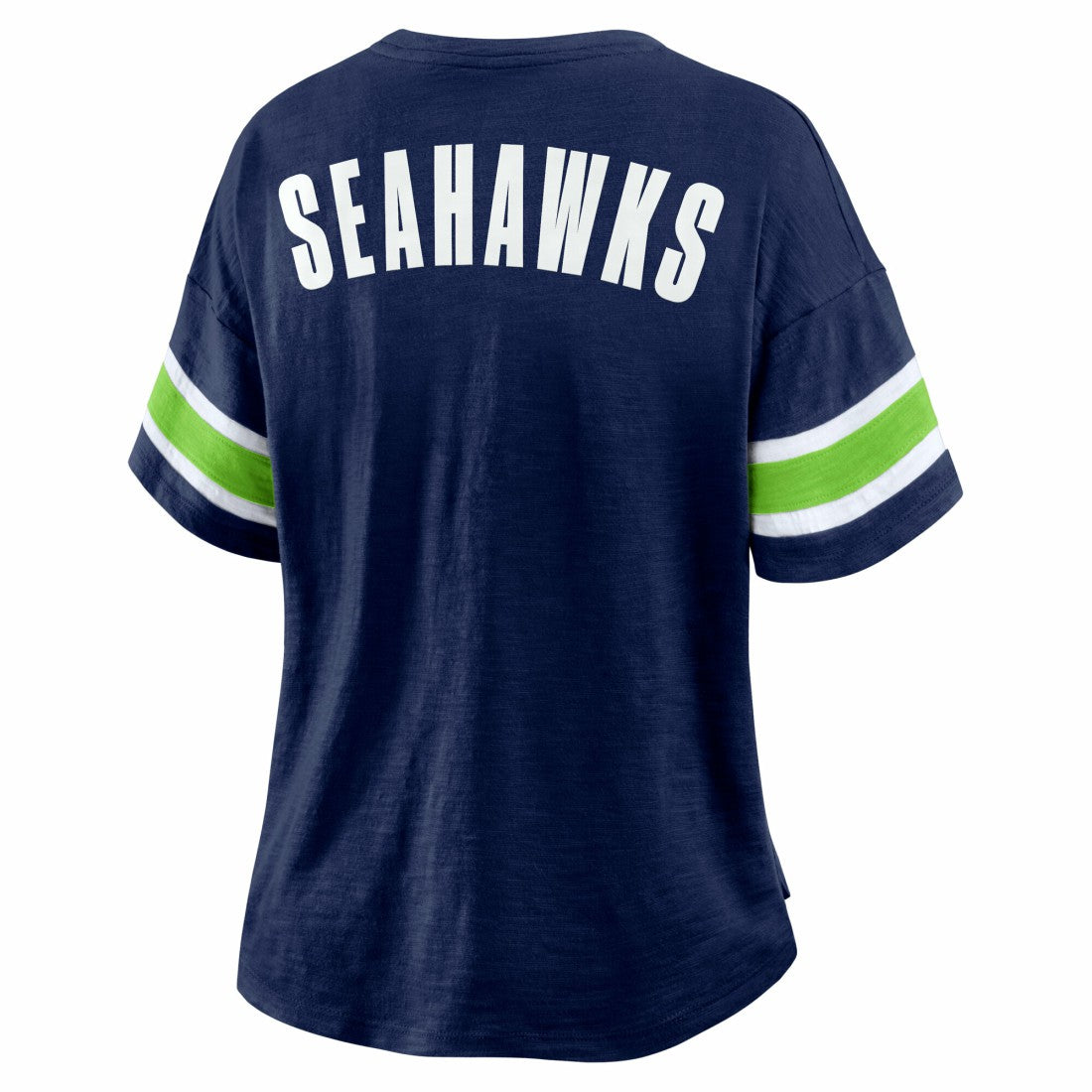 Seattle Seahawks Women's Redzone Curl Route T-Shirt - College Navy T-shirts