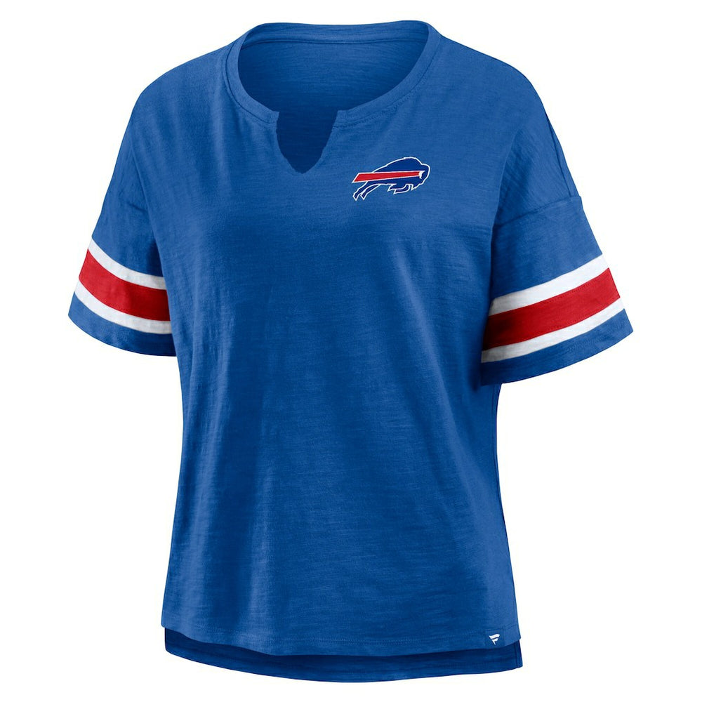 Buffalo Bills Women's Redzone Curl Route T-Shirt - Royal T-shirts