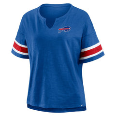 Buffalo Bills Women's Redzone Curl Route T-Shirt - Royal T-shirts