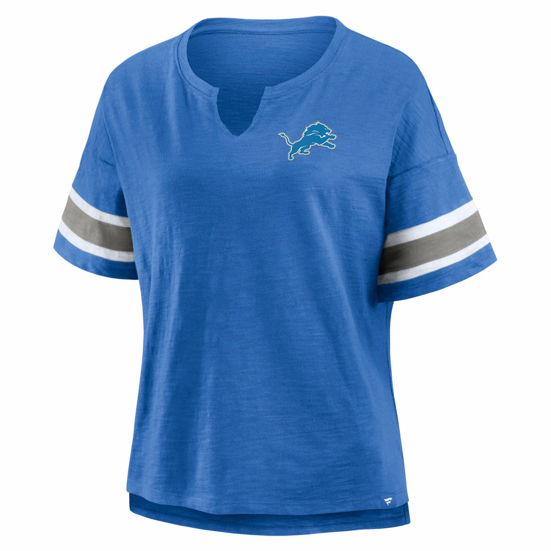 Detroit Lions Women's Redzone Curl Route T-Shirt - Blue T-shirts
