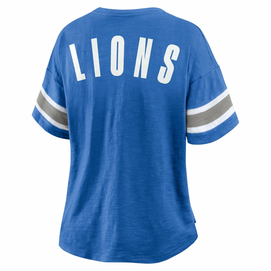 Detroit Lions Women's Redzone Curl Route T-Shirt - Blue T-shirts