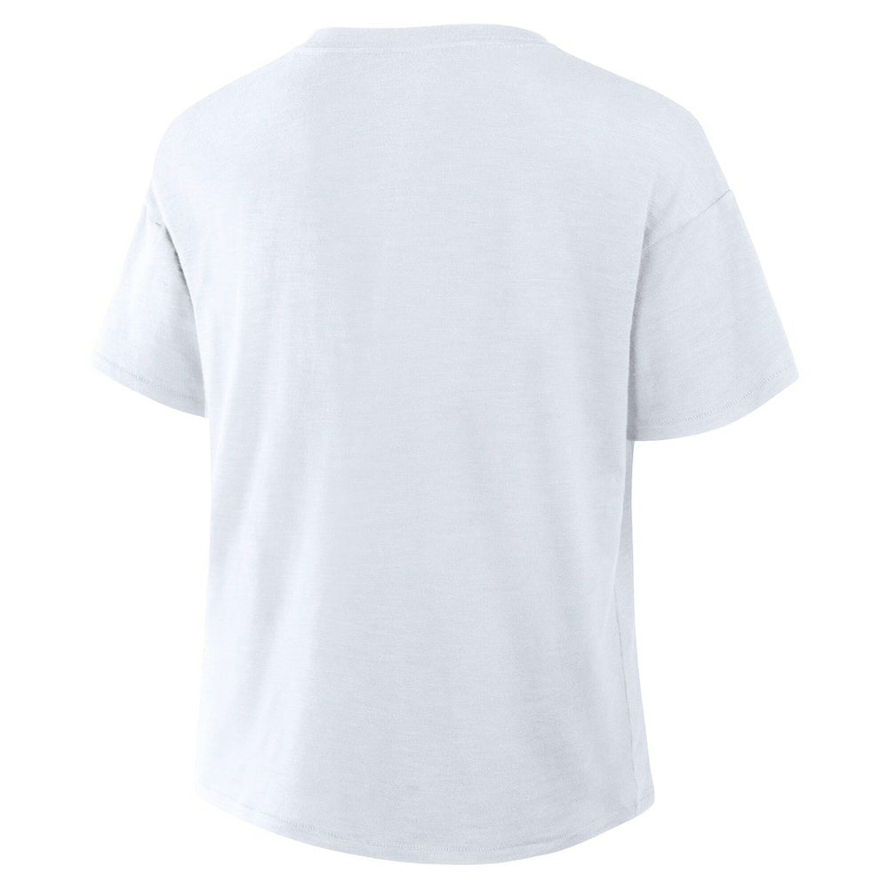Jacksonville Jaguars Women's Redzone Slub Boxy T-Shirt - White T-shirts