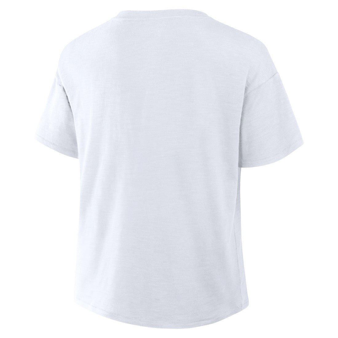 Denver Broncos Women's Redzone Slub Boxy T-Shirt - White T-shirts