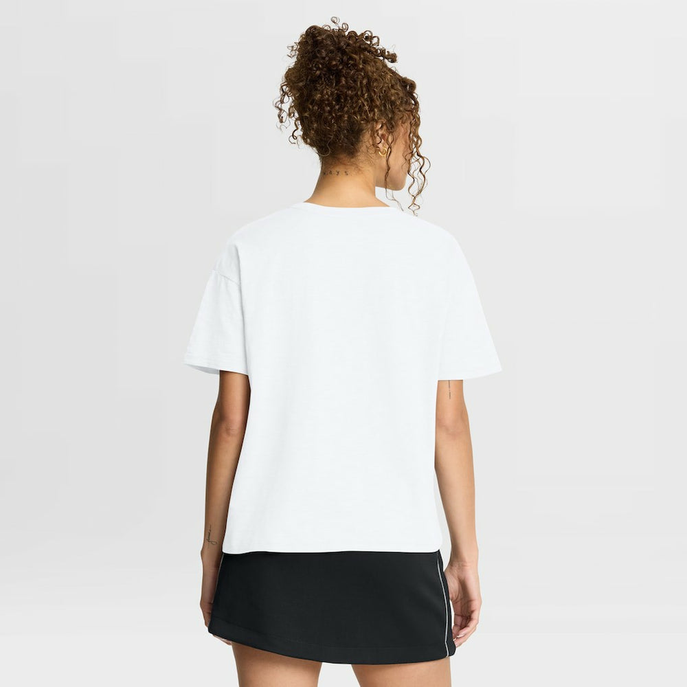 Houston Texans Women's Redzone Slub Boxy T-Shirt - White T-shirts