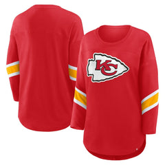 Kansas City Chiefs Women's Redzone 3/4-Sleeve T-Shirt - Red T-shirts