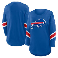 Buffalo Bills Women's Redzone 3/4-Sleeve T-Shirt - Royal T-shirts