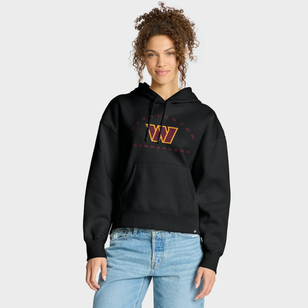 Washington Commanders Women's Eligible Receiver Legacy Pullover Hoodie - Black Hoodies