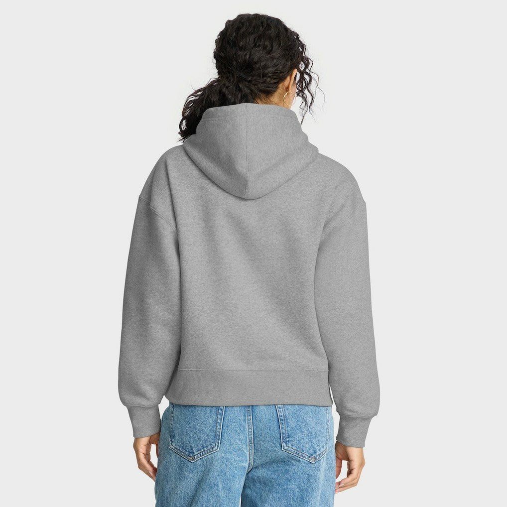 Chicago Bears Women's Eligible Receiver Legacy Pullover Hoodie - Heather Gray Hoodies