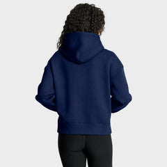 Denver Broncos Women's Eligible Receiver Legacy Pullover Hoodie - Navy Hoodies