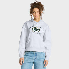 Green Bay Packers Women's Eligible Receiver Legacy Pullover Hoodie - White Hoodies