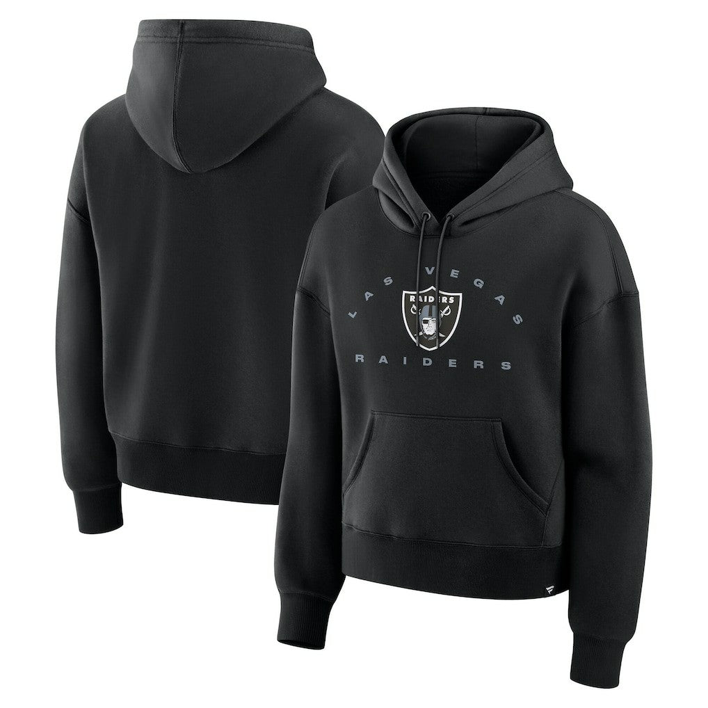 Las Vegas Raiders Women's Eligible Receiver Legacy Pullover Hoodie - Black Hoodies