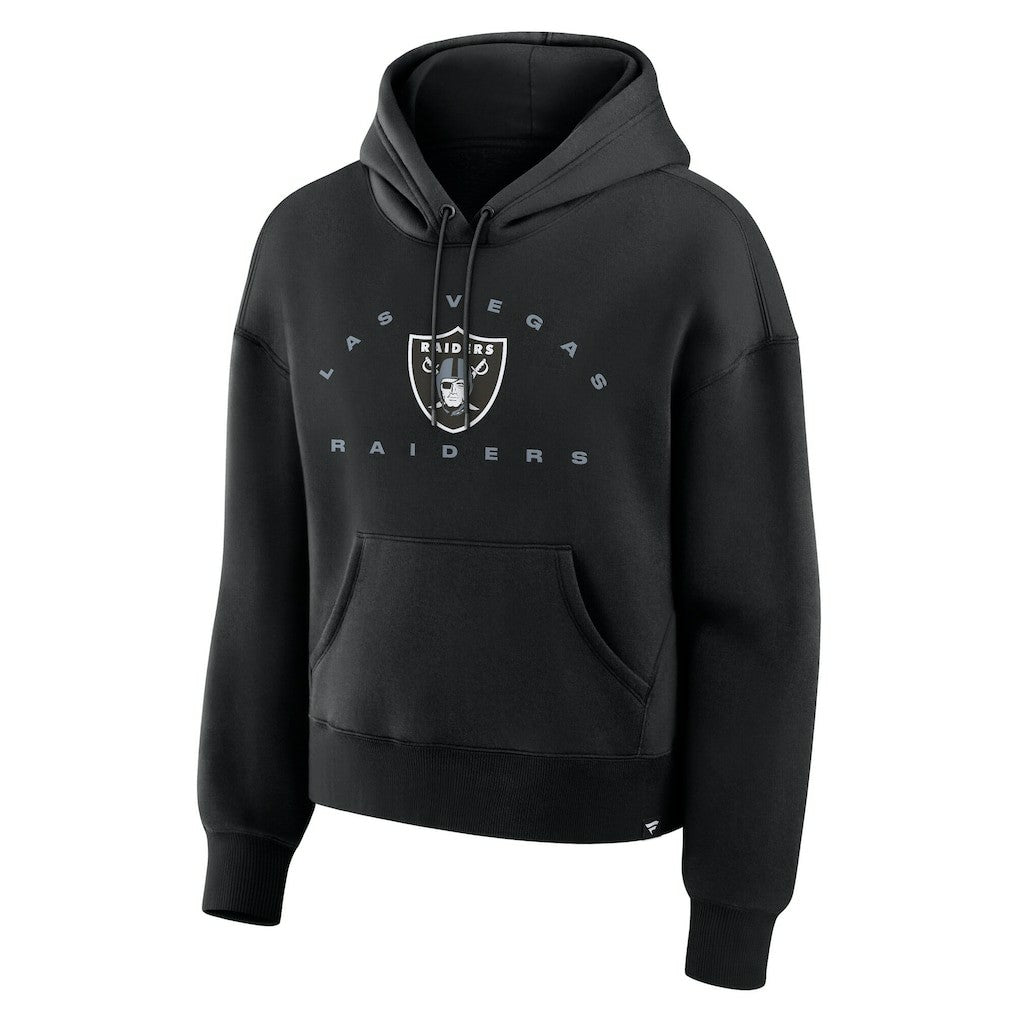 Las Vegas Raiders Women's Eligible Receiver Legacy Pullover Hoodie - Black Hoodies