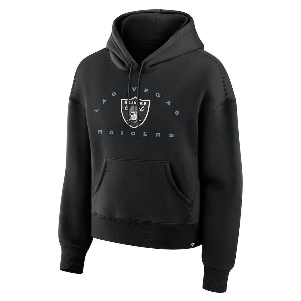 Las Vegas Raiders Women's Eligible Receiver Legacy Pullover Hoodie - Black Hoodies