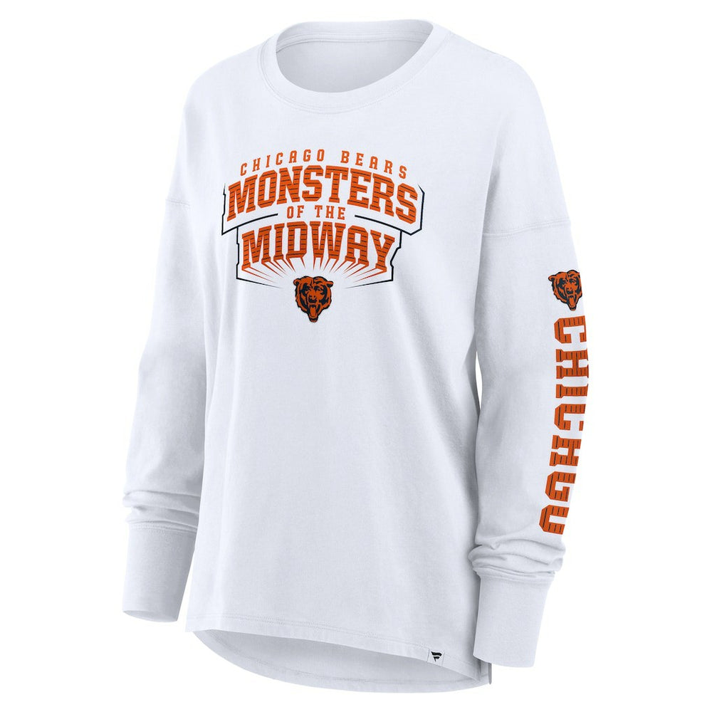 Chicago Bears Women's Hometown Legacy Long Sleeve T-Shirt - White T-shirts
