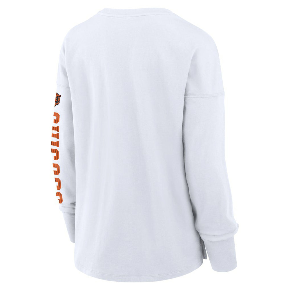 Chicago Bears Women's Hometown Legacy Long Sleeve T-Shirt - White T-shirts