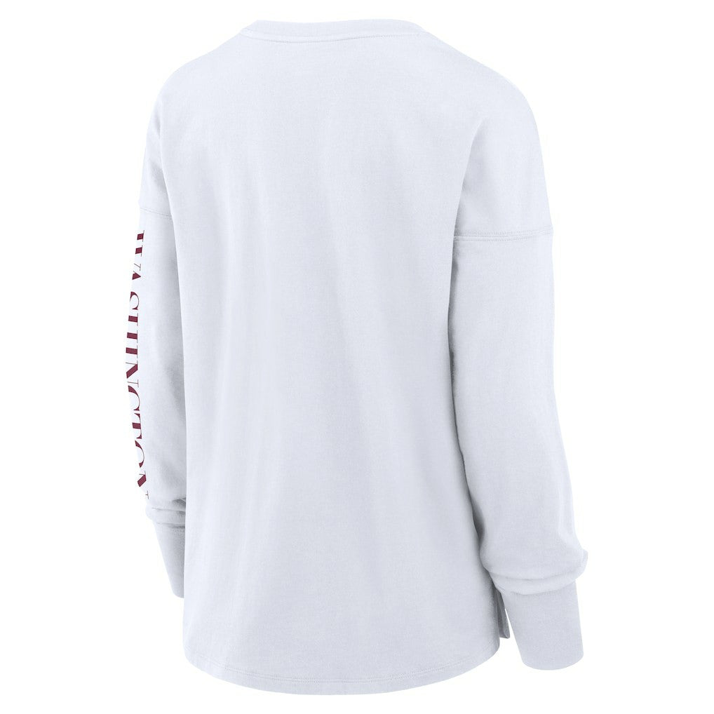 Washington Commanders Women's Hometown Legacy Long Sleeve T-Shirt - White T-shirts