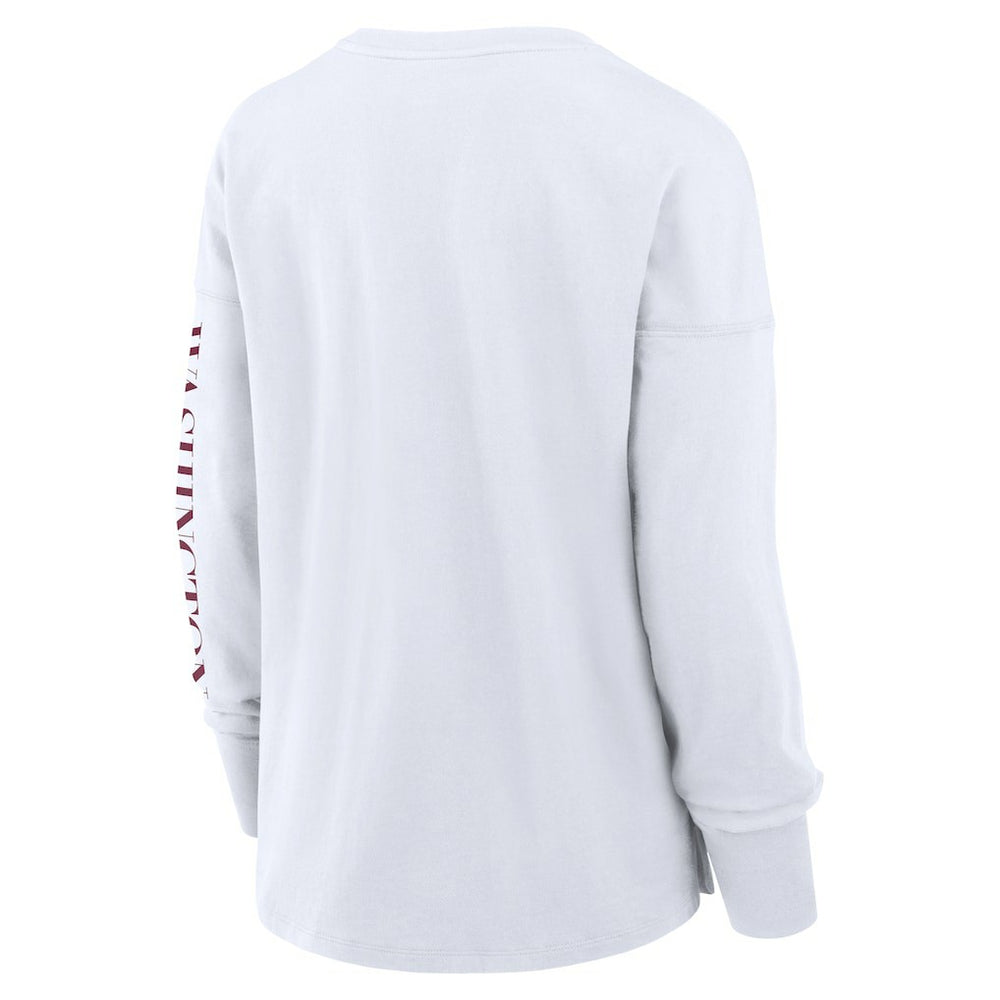 Washington Commanders Women's Hometown Legacy Long Sleeve T-Shirt - White T-shirts