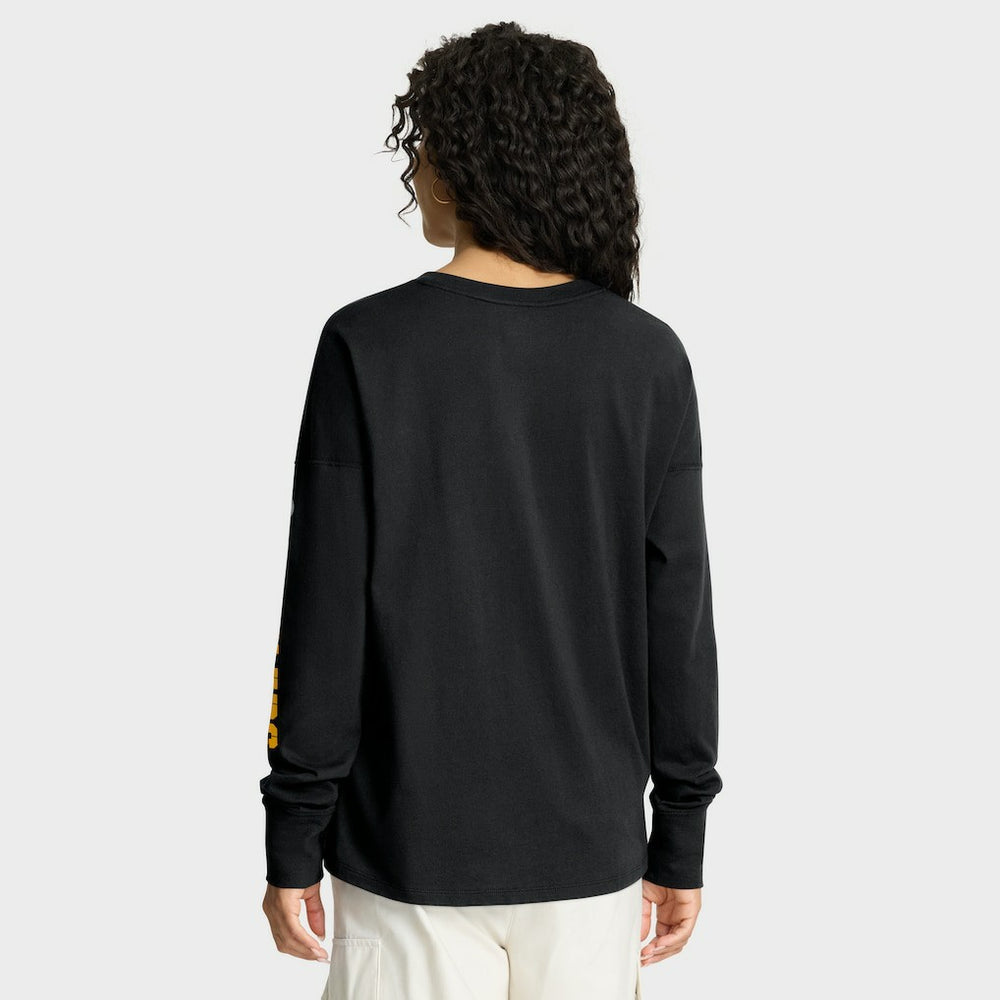 Pittsburgh Steelers Women's Hometown Legacy Long Sleeve T-Shirt - Black T-shirts
