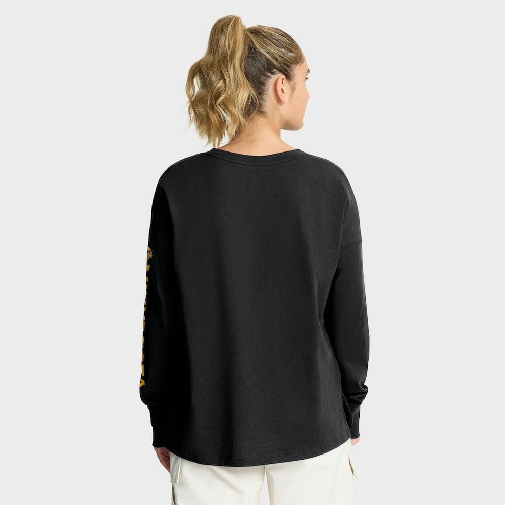 Minnesota Vikings Women's Hometown Legacy Long Sleeve T-Shirt - Black T-shirts