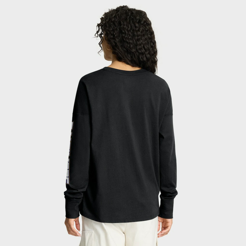 Baltimore Ravens Women's Hometown Legacy Long Sleeve T-Shirt - Black T-shirts