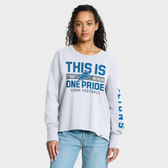 Detroit Lions Women's Hometown Legacy Long Sleeve T-Shirt - White T-shirts