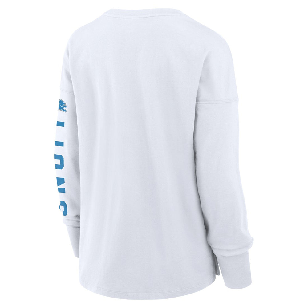 Detroit Lions Women's Hometown Legacy Long Sleeve T-Shirt - White T-shirts