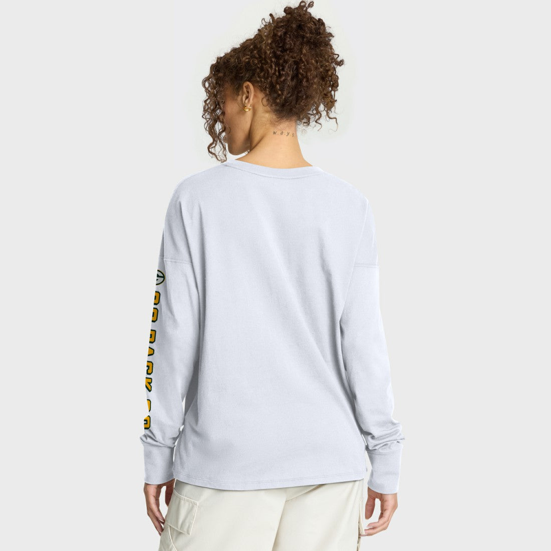 Green Bay Packers Women's Hometown Legacy Long Sleeve T-Shirt - White T-shirts