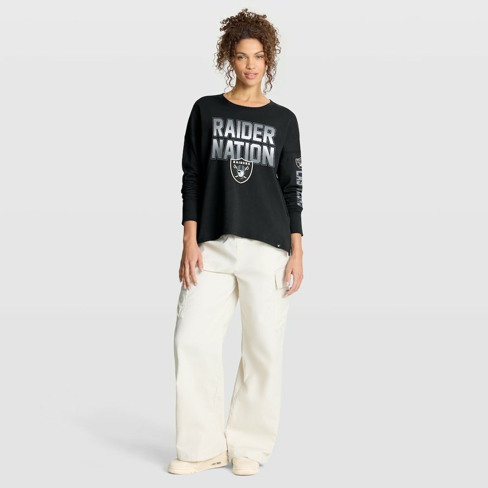 Las Vegas Raiders Women's Hometown Legacy Long Sleeve T-Shirt - Black T-shirts