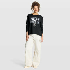 Las Vegas Raiders Women's Hometown Legacy Long Sleeve T-Shirt - Black T-shirts