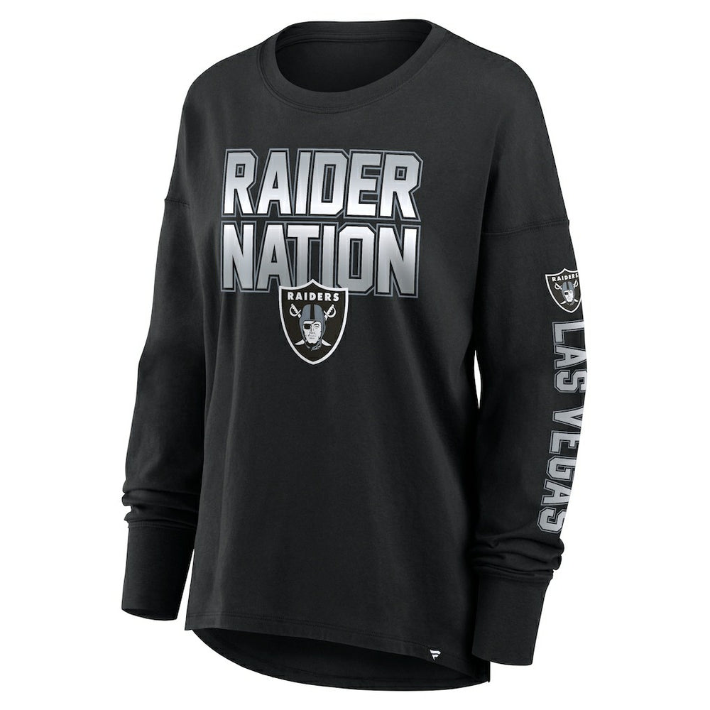 Las Vegas Raiders Women's Hometown Legacy Long Sleeve T-Shirt - Black T-shirts