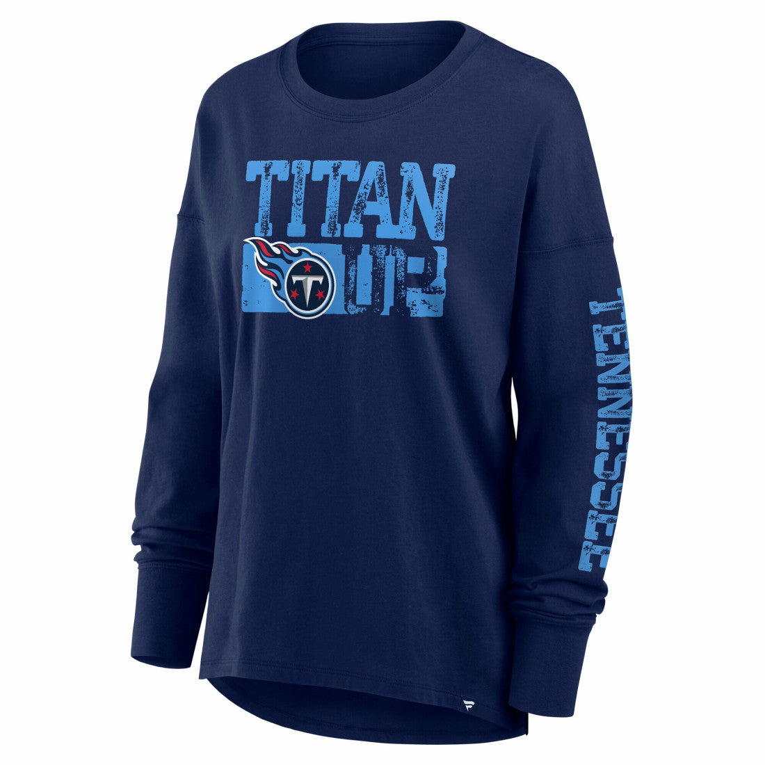 Tennessee Titans Women's Hometown Legacy Long Sleeve T-Shirt - Navy T-shirts