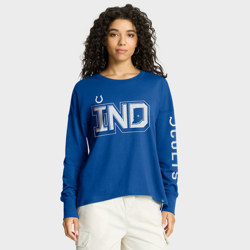 Indianapolis Colts Women's Hometown Legacy Long Sleeve T-Shirt - Royal T-shirts