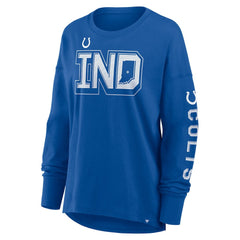 Indianapolis Colts Women's Hometown Legacy Long Sleeve T-Shirt - Royal T-shirts