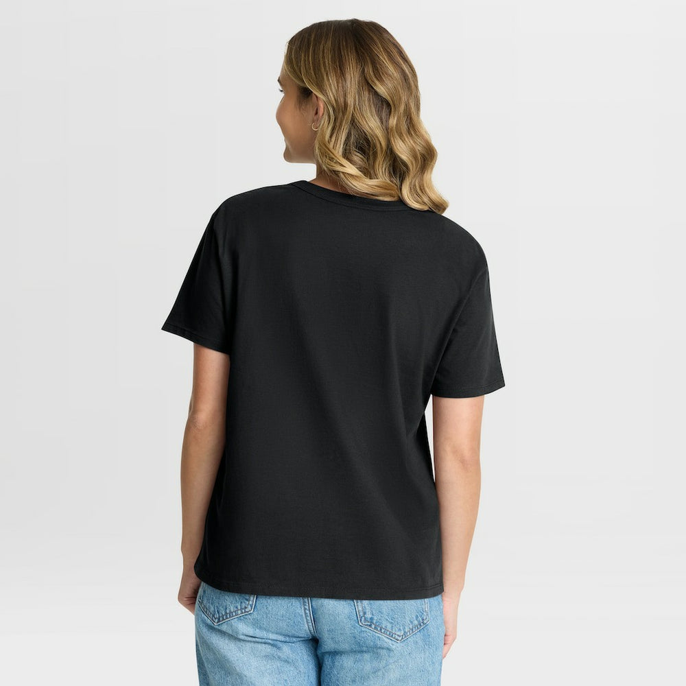 New Orleans Saints Women's Blackout Kneel Down Legacy T-Shirt - Black T-shirts