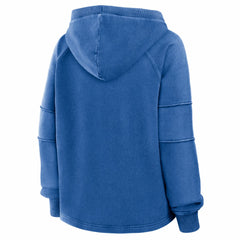 Buffalo Bills Women's Oversized Raglan Gridiron Hoodie - Royal Hoodies