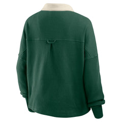 Green Bay Packers Women's Oversized Hometown Premium Thermal Long Sleeve Shirt - Green