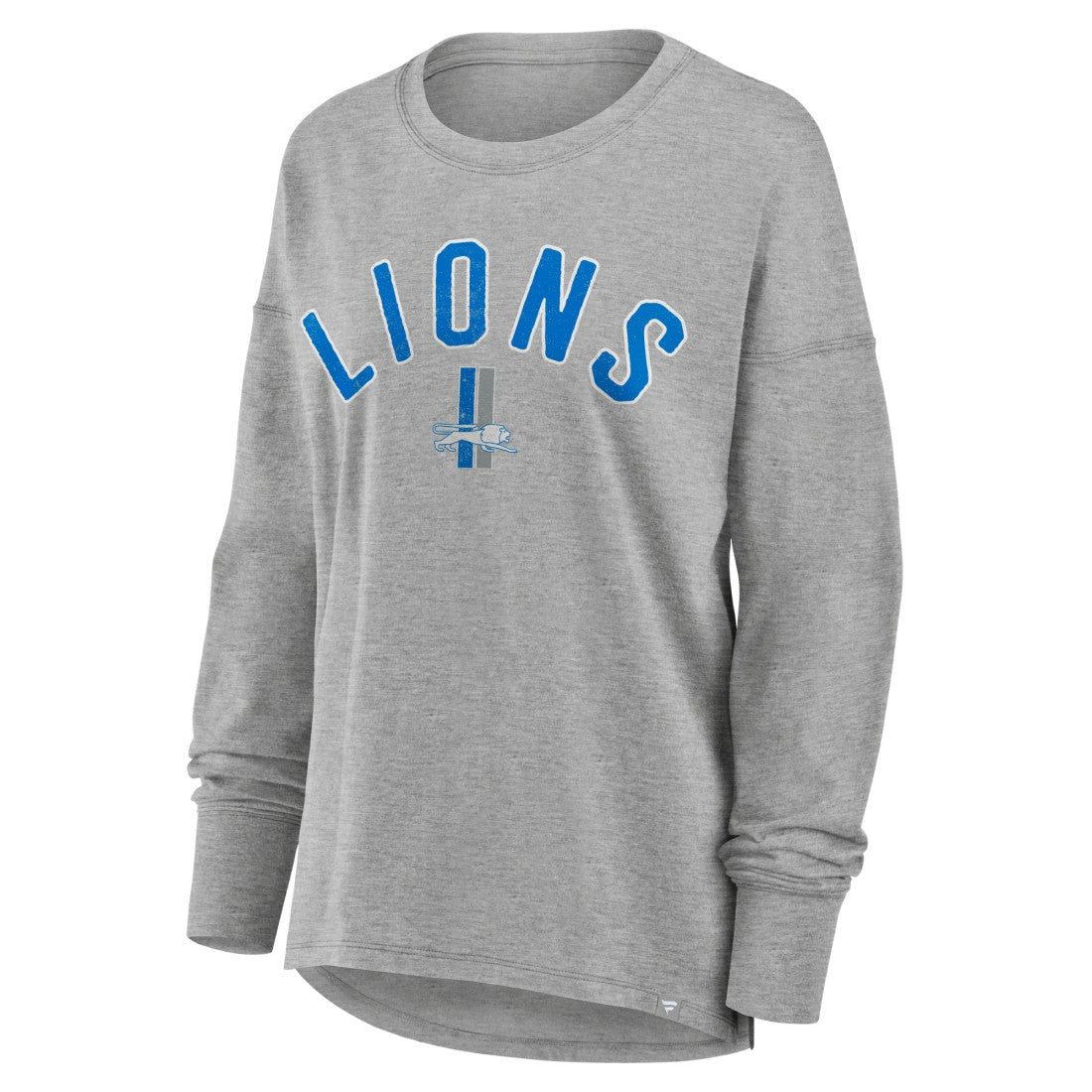 Detroit Lions Women's Hometown Legacy Long Sleeve T-Shirt - Heather Gray T-shirts