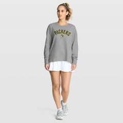 Green Bay Packers Women's Hometown Legacy Long Sleeve T-Shirt - Heather Gray T-shirts