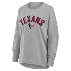 Houston Texans Women's Hometown Legacy Long Sleeve T-Shirt - Heather Gray T-shirts