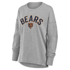 Chicago Bears Women's Hometown Legacy Long Sleeve T-Shirt - Heather Gray T-shirts