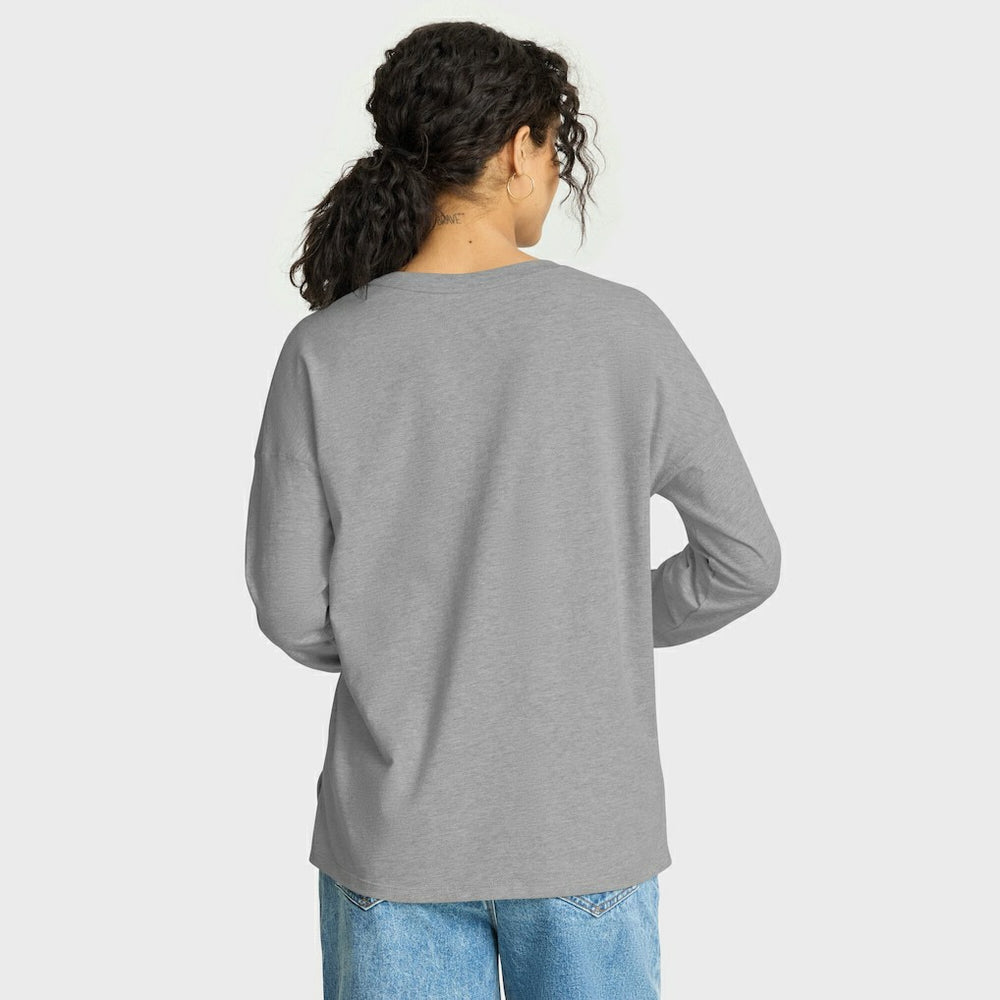 Baltimore Ravens Women's Hometown Legacy Long Sleeve T-Shirt - Heather Gray T-shirts