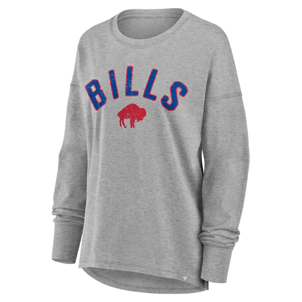 Buffalo Bills Women's Hometown Legacy Long Sleeve T-Shirt - Heather Gray T-shirts