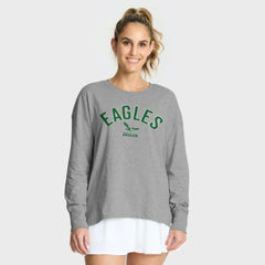 Philadelphia Eagles Women's Hometown Legacy Long Sleeve T-Shirt - Heather Gray T-shirts