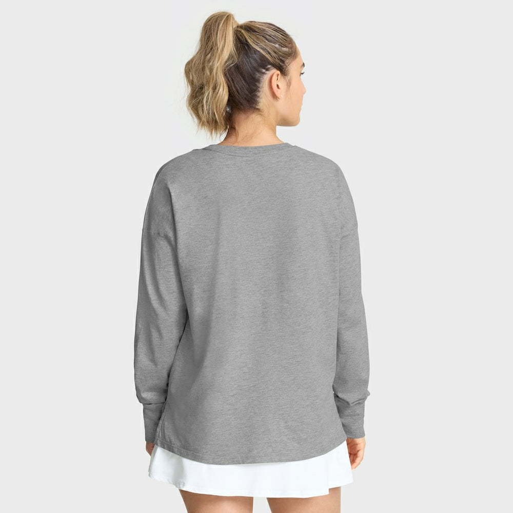 Philadelphia Eagles Women's Hometown Legacy Long Sleeve T-Shirt - Heather Gray T-shirts