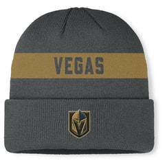 Vegas Golden Knights Fanatics Authentic Pro Rink Cuffed Knit Hat - Gray | US 202498878