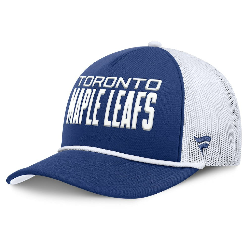 Toronto Maple Leafs Fanatics Authentic Pro Rink A-Frame Adjustable Hat - Blue/White | US 202498900