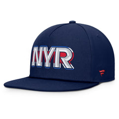 New York Rangers Fanatics Authentic Pro Rink Team Code Snapback Hat - Navy | US 202498908