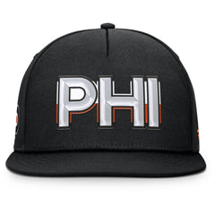 Philadelphia Flyers Fanatics Authentic Pro Rink Team Code Snapback Hat - Black | US 202498911