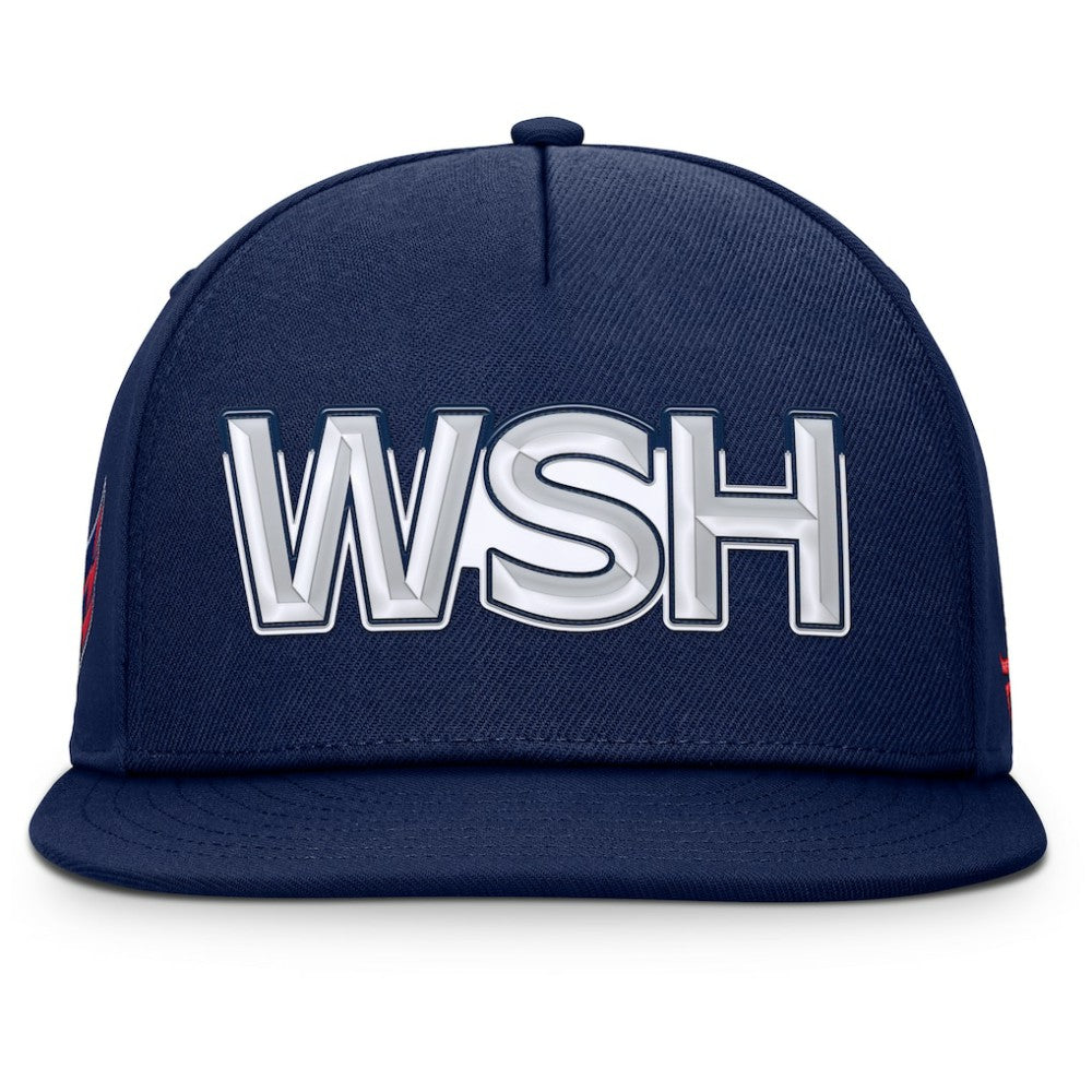 Washington Capitals Fanatics Authentic Pro Rink Team Code Snapback Hat - Navy | US 202498920